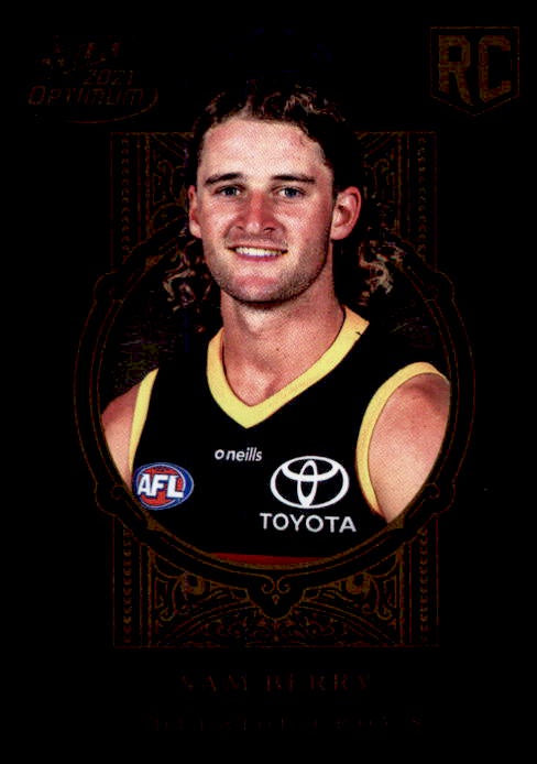 Sam Berry, RC, Optimum + Plus, 2021 Select AFL Optimum