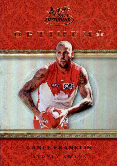 Lance Franklin, Optimum + Plus Parallel, 2021 Select AFL Optimum