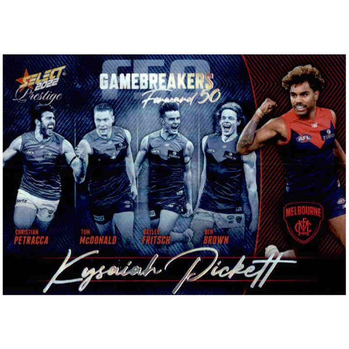 Kysaiah Pickett, Gamebreakers Parallel, 2022 Select AFL Prestige