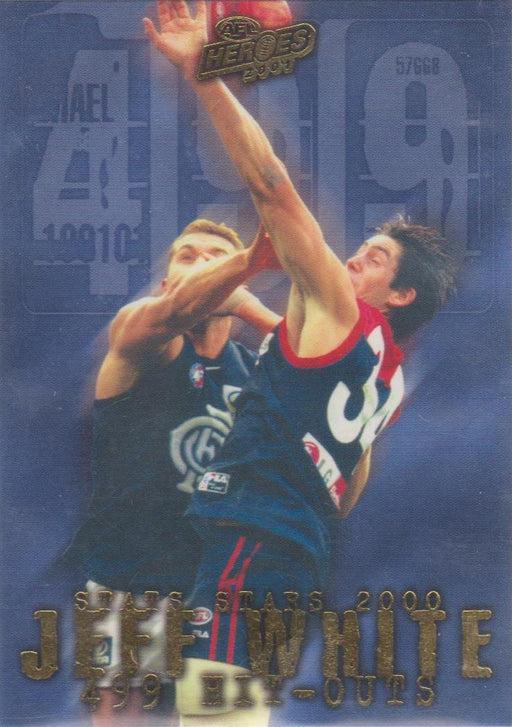 Jeff White, Stats Stars, 2001 esp Heroes AFL
