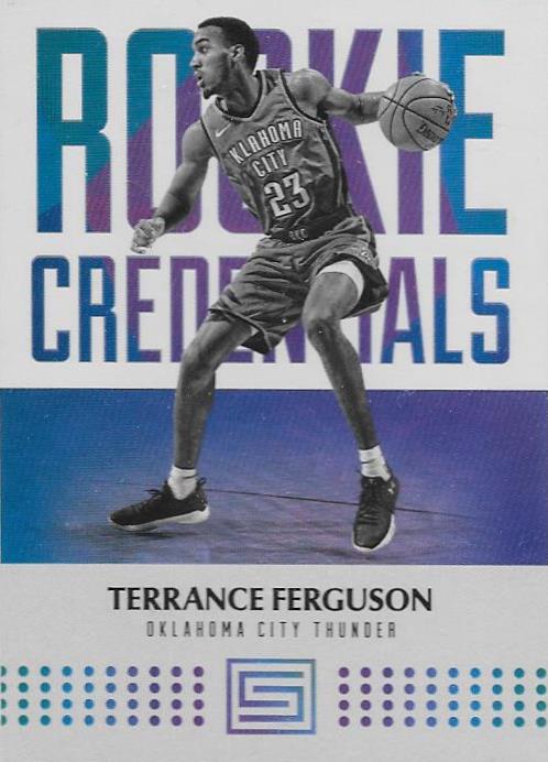 Terrance Ferguson, Rookie Credentials, 2017-18 Panini Status Basketball NBA