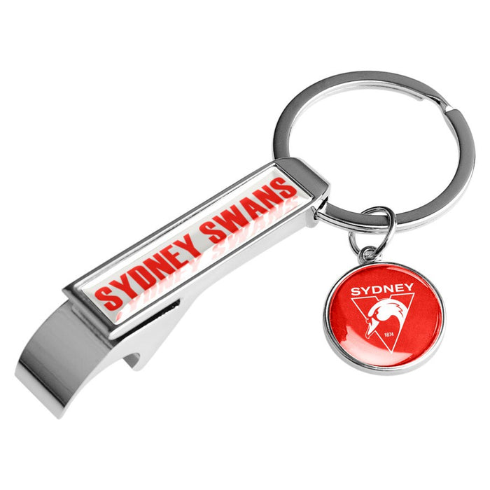 SYDNEY SWANS BOTTLE OPENER KEYRING