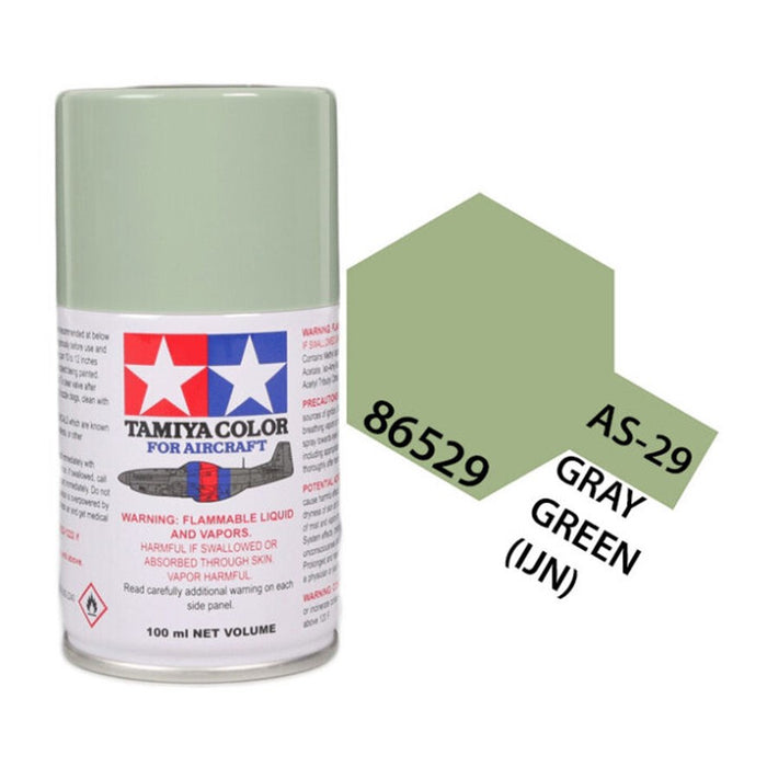 TAMIYA AS-29 GRAY GREEN (IJN) Spray Paint 100ml