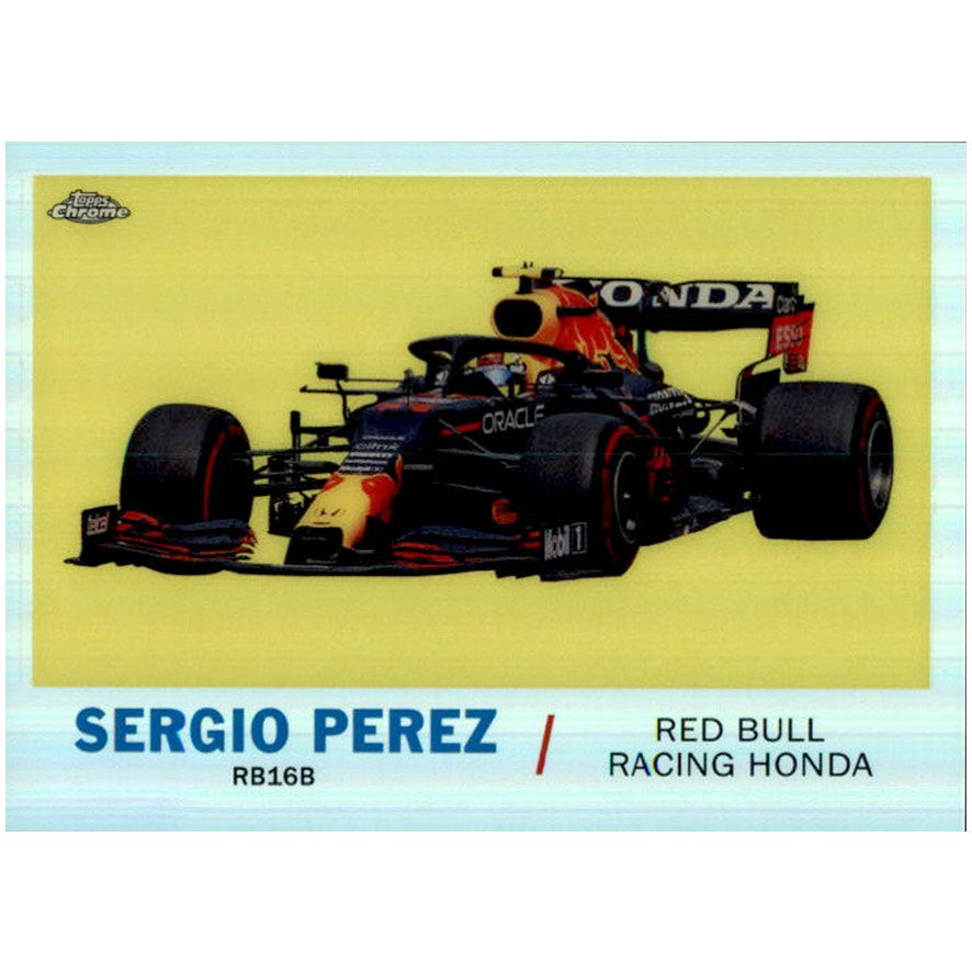 Sergio Perez, 1961 Retro, 2021 Topps Chrome Formula 1 Racing