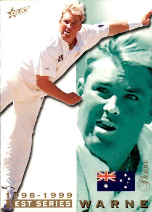 Shane Warne, #4, 1998 Select Cricket