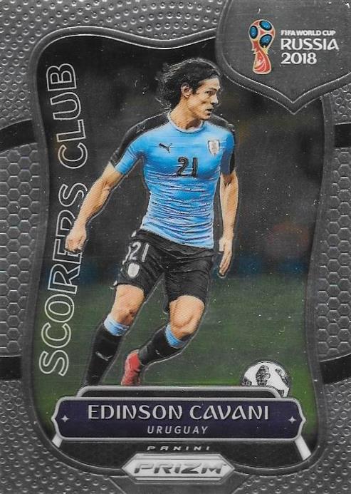 Edinson Cavani, Scorers Club, 2018 Panini Prizm World Cup Soccer