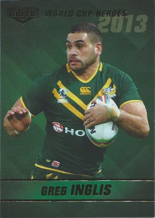 World Cup Heroes, 2014 ESP Elite NRL - 1 to 24 - Pick Your Card