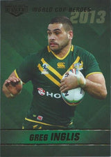 World Cup Heroes, 2014 ESP Elite NRL - 1 to 24 - Pick Your Card