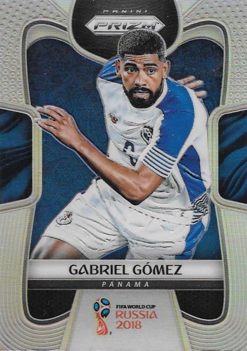 Gabriel Gomez, Silver Refractor, 2018 Panini Prizm World Cup Soccer