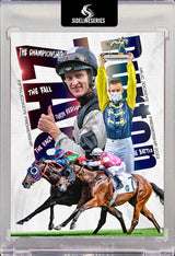 Zac Purton 5th Hong Kong Jockeys' Premiership card Signed, Sideline Series